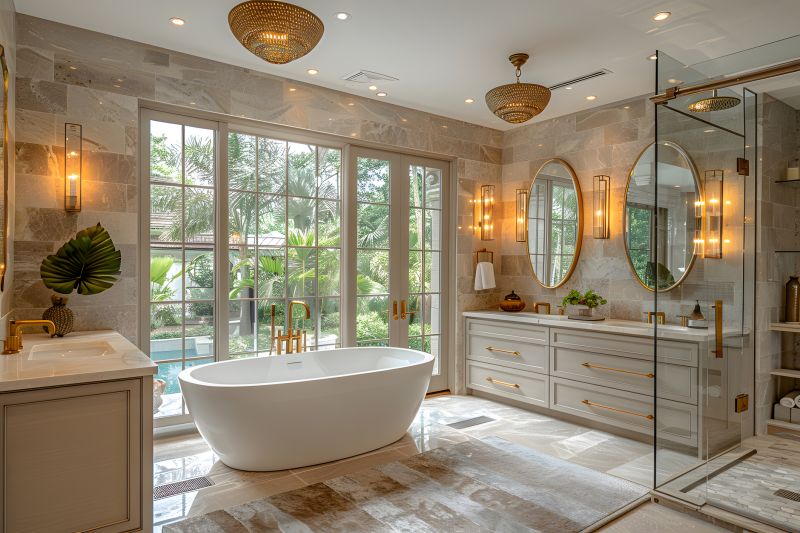 Modern Tub and Fixtures
