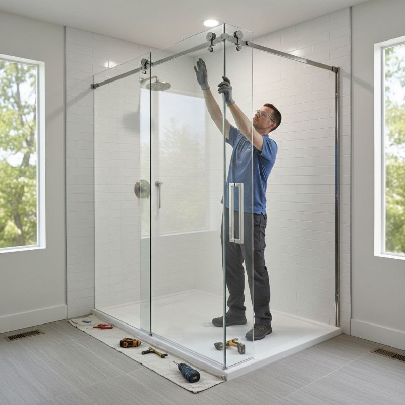 Shower Panel Installation
